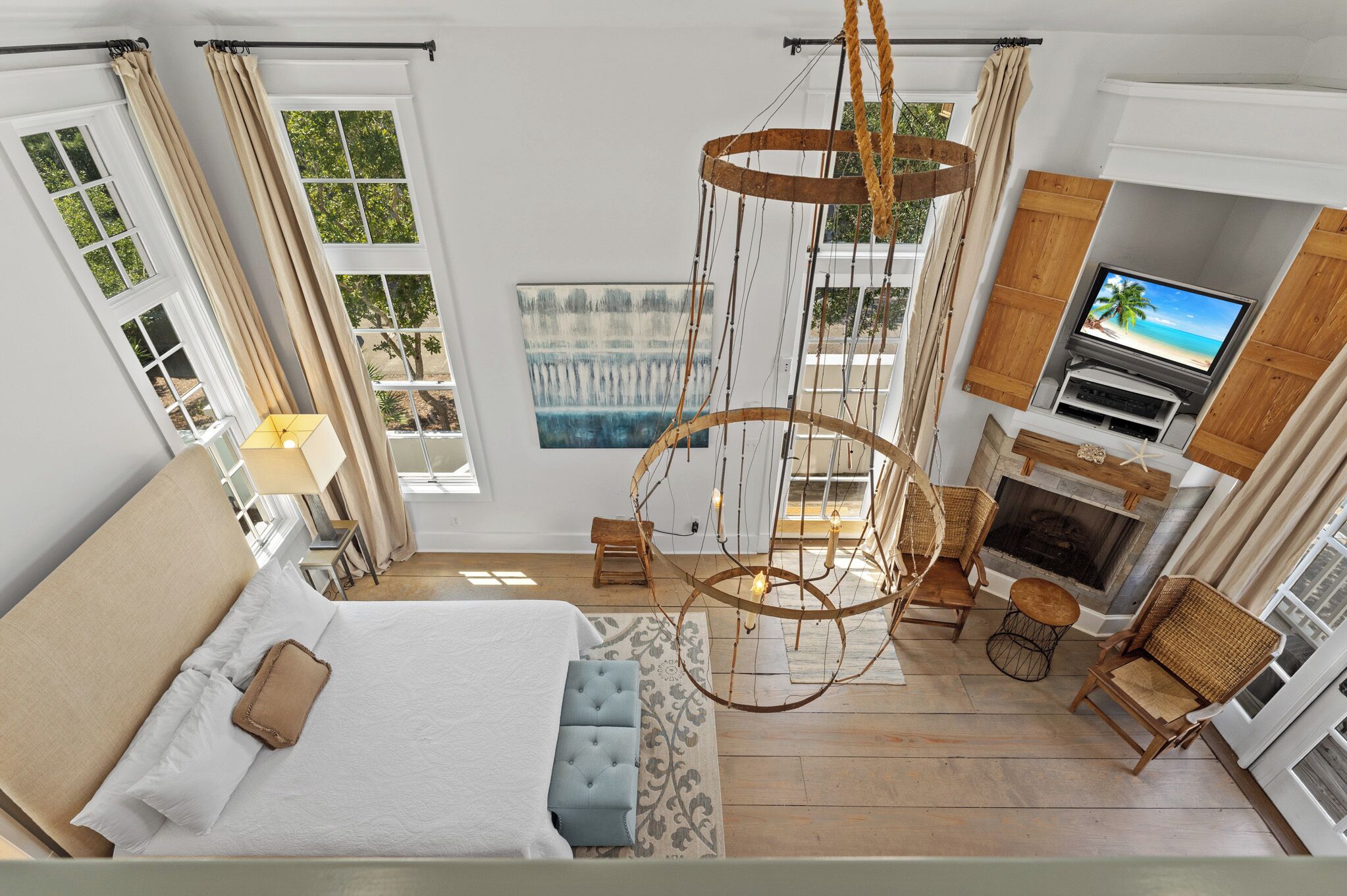 1 habitación, tabla de planchar con plancha, wifi gratis y ropa de cama 