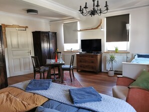 1 Schlafzimmer, Reisekinderbett, WLAN, Bettwäsche