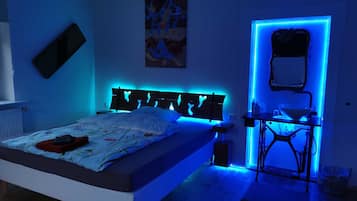 1 Schlafzimmer, Schreibtisch, Reisekinderbett, WLAN