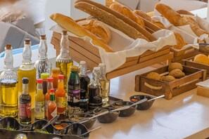 Frokostbuffé er inkludert hver dag