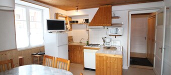 Apartment 5 people Val Cenis, 2 bd, linens provided