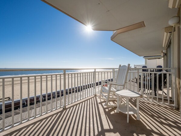 Property grounds - New Listing! Large luxury condo on the boardwalk with pool! (Ocean City)