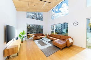 TV connectée de 50 pouces avec chaînes par câble, télévision, Netflix