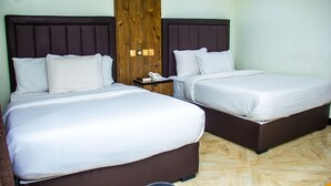 Business eenpersoonskamer, 1 queensize bed | Luxe beddengoed, pillowtop-bedden, een bureau, een laptopwerkplek
