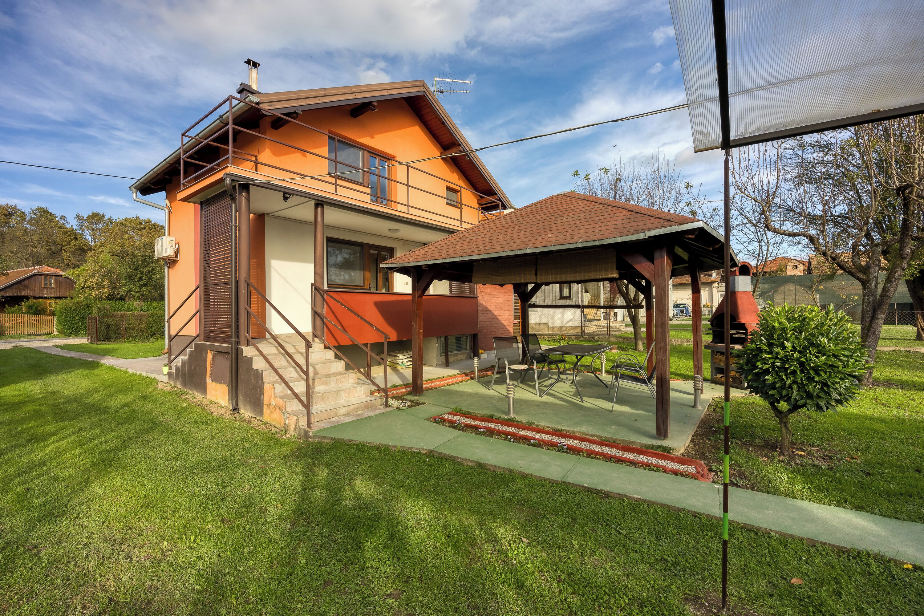 บ้านพักสำหรับครอบครัว, หลายห้องนอน, 2 ห้องน้ำ (House Pepica With Hot Tub) | บริเวณภายนอก