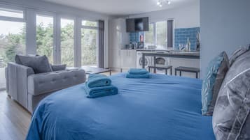 1 chambre, fer et planche Ă  repasser, Wi-Fi gratuit, draps fournis