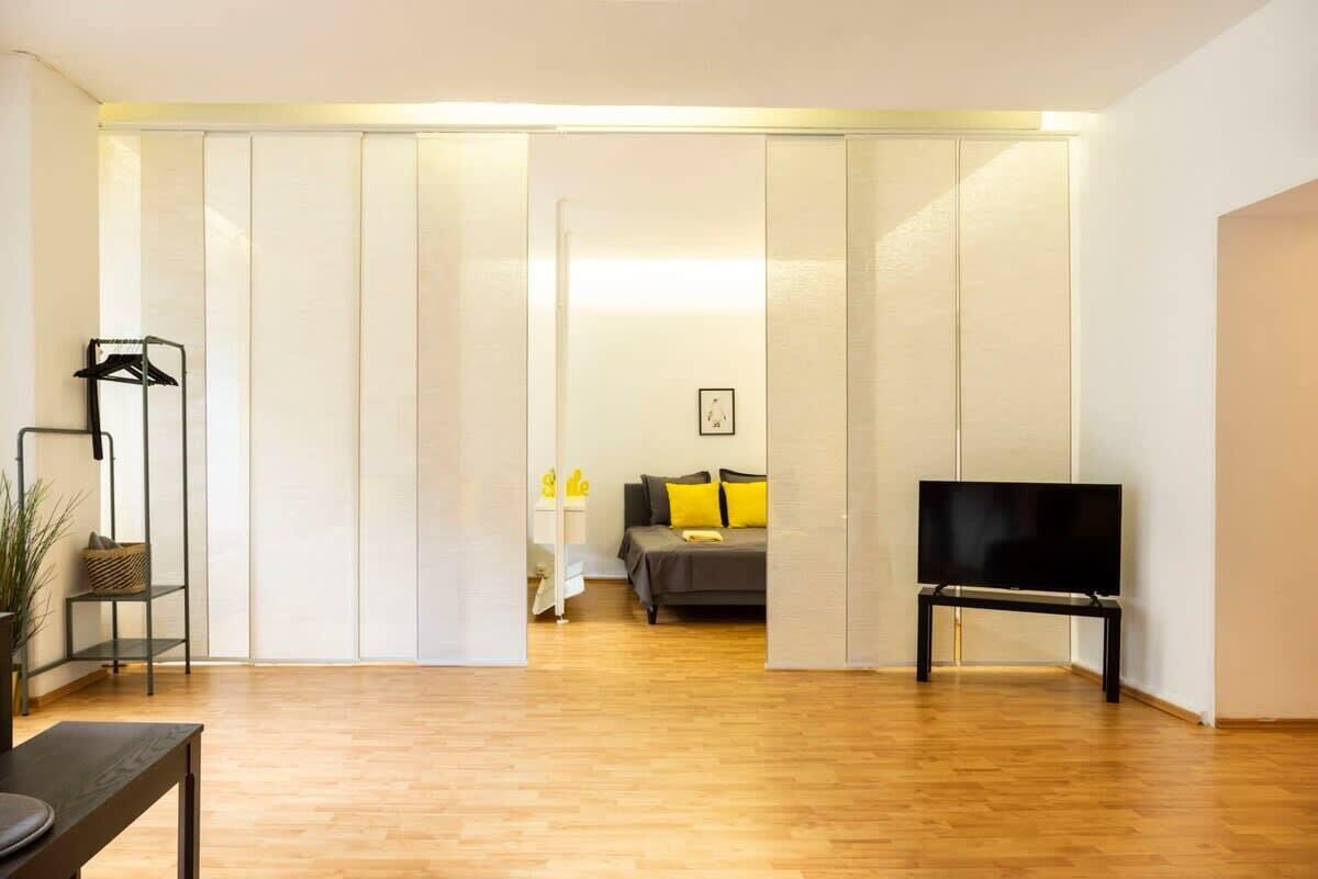 1 Schlafzimmer, Bügeleisen/Bügelbrett, WLAN, Bettwäsche