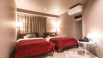 2 bedrooms, desk, free WiFi, bed sheets