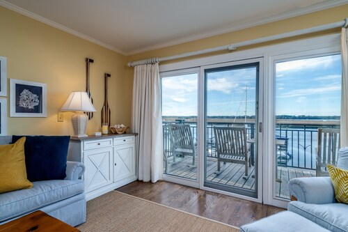 Waterfront living at Bohicket Marina, spacious 3BR townhome in Seabrook Island! No Pets Allowed.