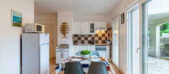 Les Voiles - appartement avec terrasse - plage à 50 m