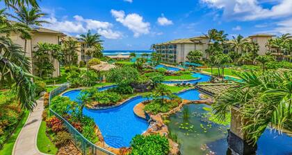 Waipouli Beach Resort Exquisite Beautifully Decorated Extra Large Luxury