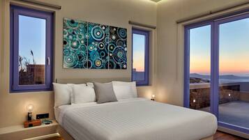 Luxury Villa with Private Pool, Heated Plunge Pool and Sea View | Quang cảnh từ phòng