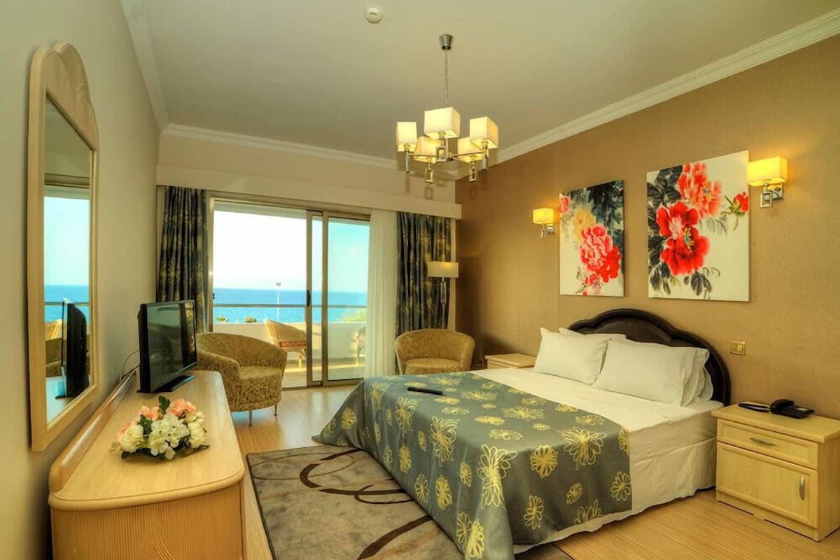 1 chambre, literie de qualité supérieure, minibar, bureau