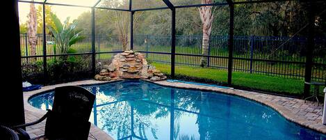 Alberca al aire libre