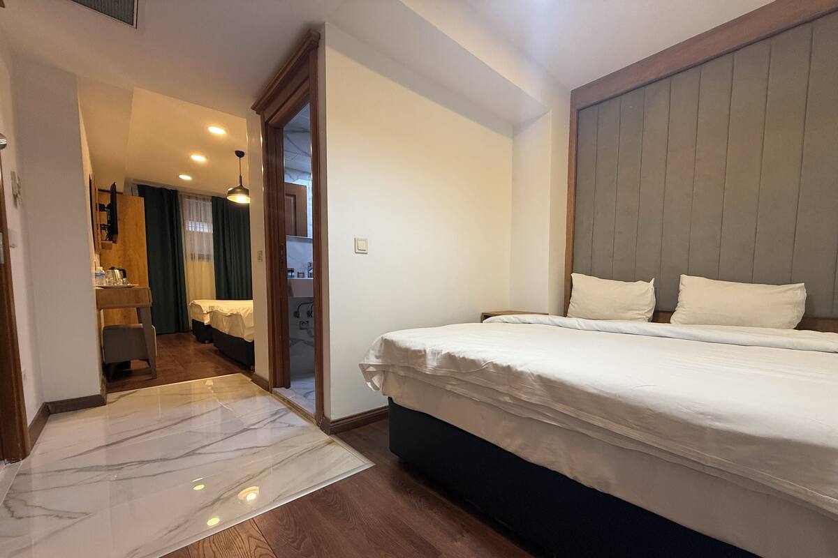 Family Room (Basement Floor) | Minibar, in-room safe, blackout drapes, iron/ironing board (on request)