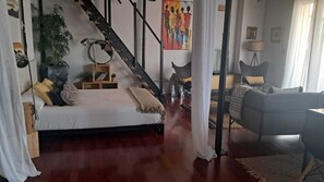 1 dormitorio, tabla de planchar con plancha, wifi gratis y ropa de cama