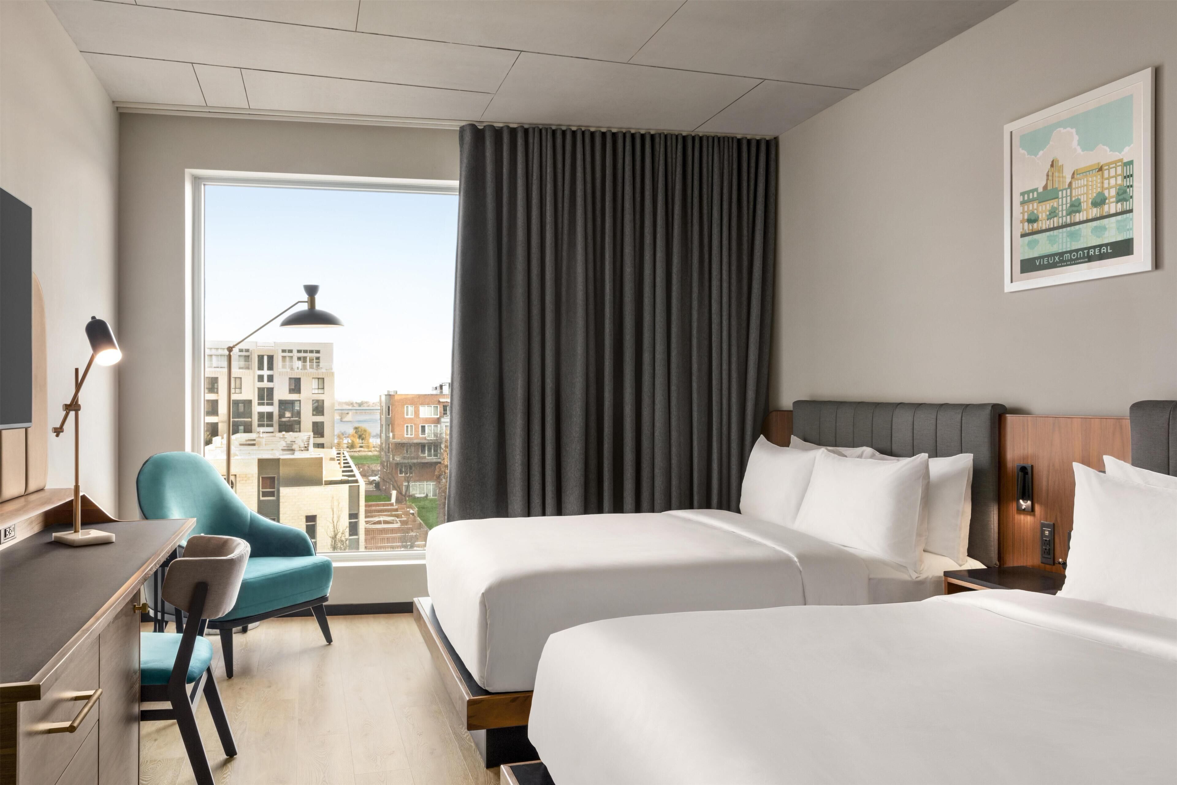 Zimmer, 2 Queen-Betten