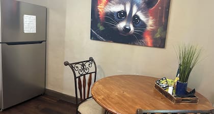 The Raccoons Den in the quaint Village of Aurora