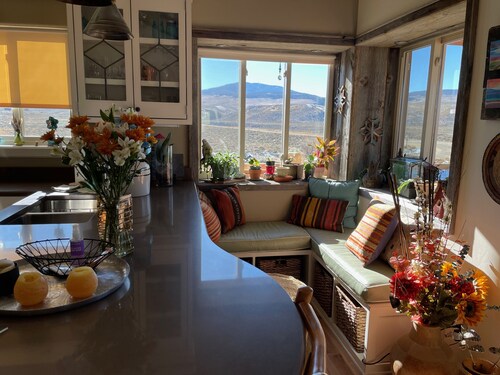 Get away to a gorgeous view with a house!