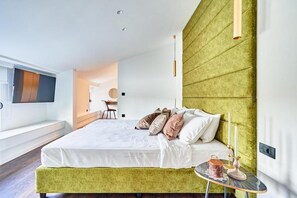Exclusieve villa, 4 slaapkamers | 4 slaapkamers, lakens van Egyptisch katoen, luxe beddengoed