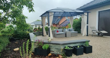 VACATION WITH DOG IN VACATION HOME WITH TERRACE GARDEN AND POOL