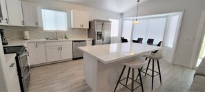 Dining tables, kitchen islands