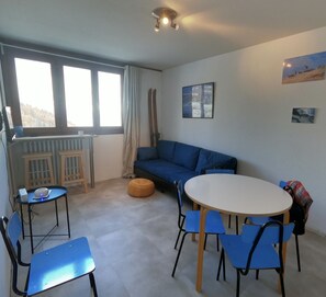 Living area - Apartment T2 la Plagne center 70m from the slopes (La Plagne-Tarentaise)
