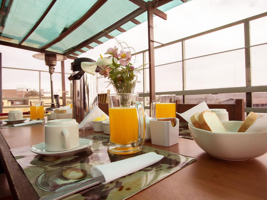 Colazione all'inglese inclusa, servita tutte le mattine