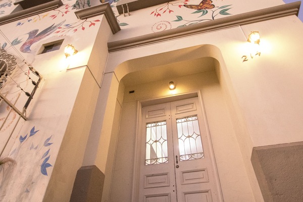 Fachada de la propiedad