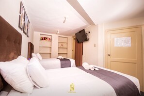 Twin Room | Desk, free WiFi, bed sheets - Hostal Virreinal AQP (Arequipa)