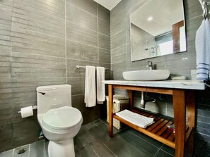 Towels, toilet paper