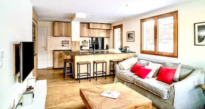 Fantastic fully renovated flat in Megève
