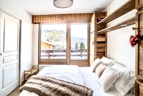 Beautiful, very bright apartment in Megève