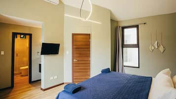 高級客房 | 遮光布/窗簾、隔音、熨斗/熨衣板、免費無線上網