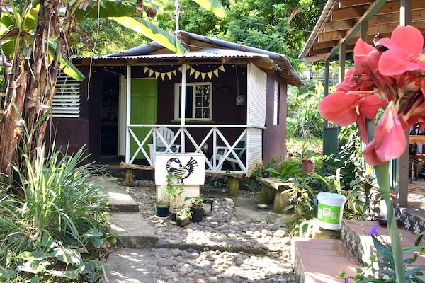 The cabin from front