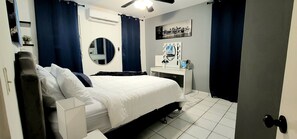 2 habitaciones, tabla de planchar con plancha y wifi gratis 