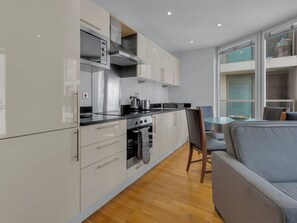 Microwave, oven, dishwasher, toaster