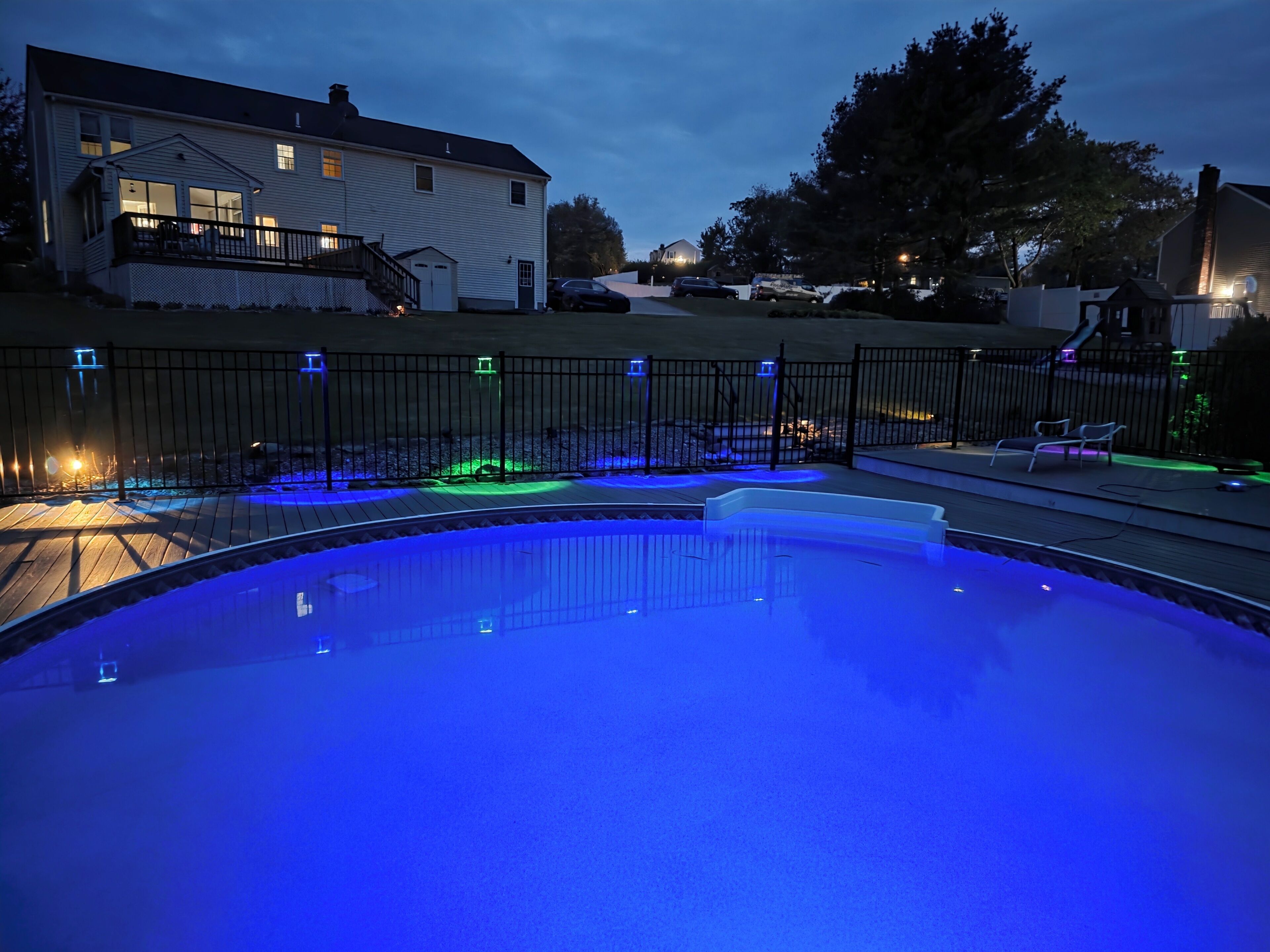 4ft private pool.  