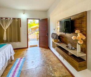 Classic Double Room | Free WiFi, bed sheets - Pousada Curva dos Ventos (Amontada)