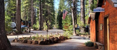 Enceinte de l’hébergement