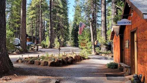 Camping Cabin A at Bigfoot Lodging Lassen
