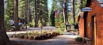 Camping Cabin A at Bigfoot Lodging Lassen