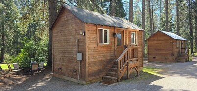 Camping Cabin A at Bigfoot Lodging Lassen