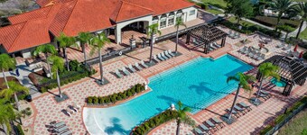 ***Big Disney Family Home!*** Sleeps 12! Private Pool, Spa and Game Room!