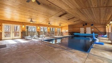 Piscine couverte, piscine chauffée