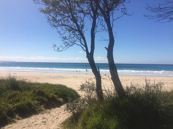 Beach nearby