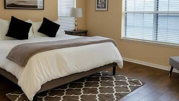 3 soveværelser, skrivebord, strygejern/strygebræt, gratis Wi-Fi