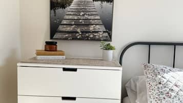 1 soveværelse, strygejern/strygebræt, gratis Wi-Fi, sengetøj