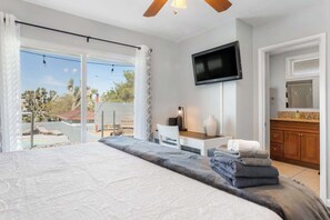 4 bedrooms, iron/ironing board, travel crib, WiFi