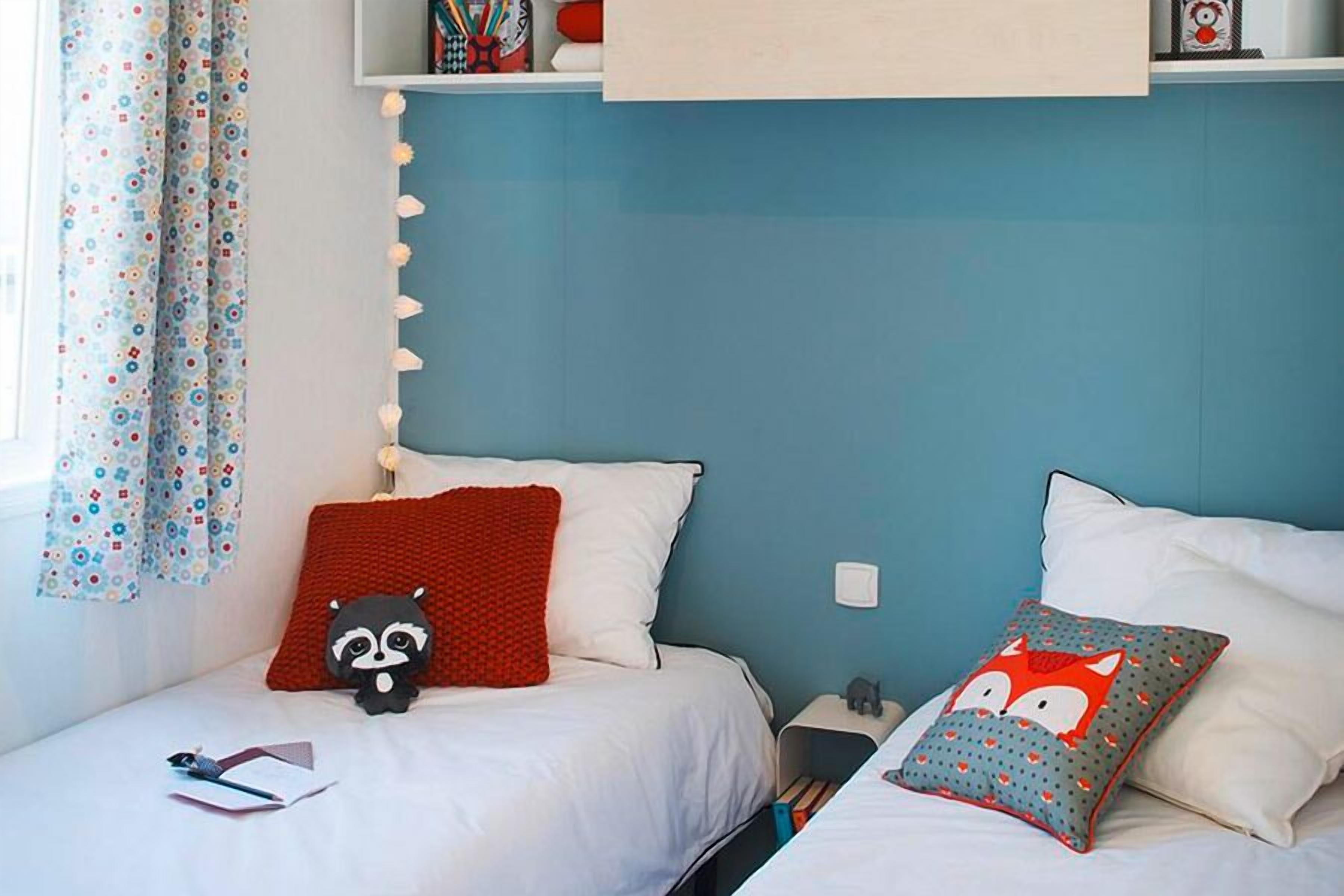 Premium stacaravan | Luxe beddengoed, individueel gemeubileerd